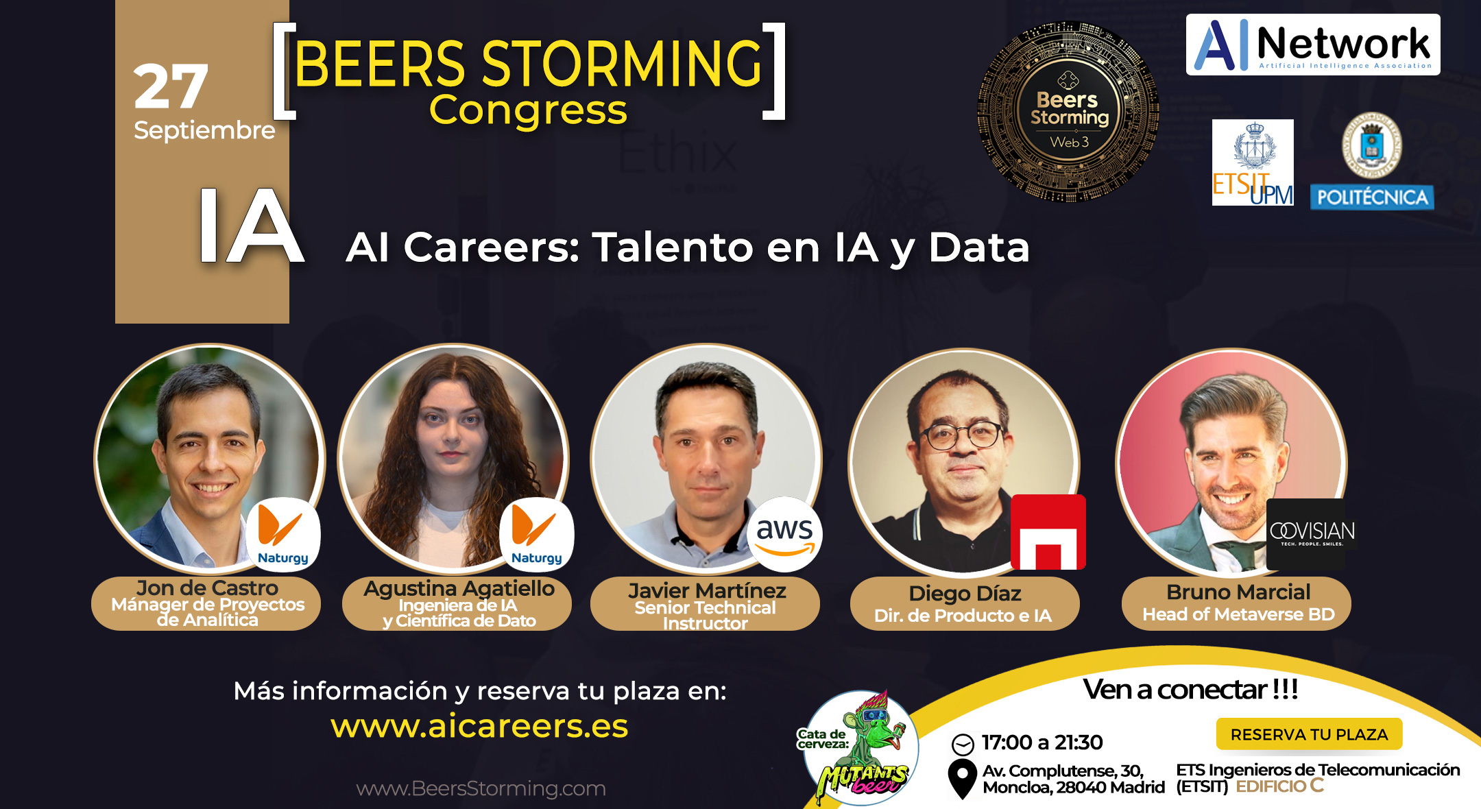 27 de septiembre de 2024: Talento en IA y Datos - AI Careers Congress
