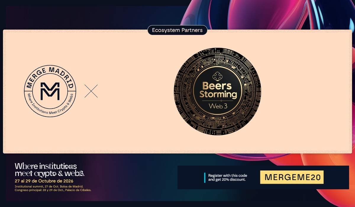 BeersStorming, partner de Merge Madrid 2026: 20% de descuento con el código MERGEME20