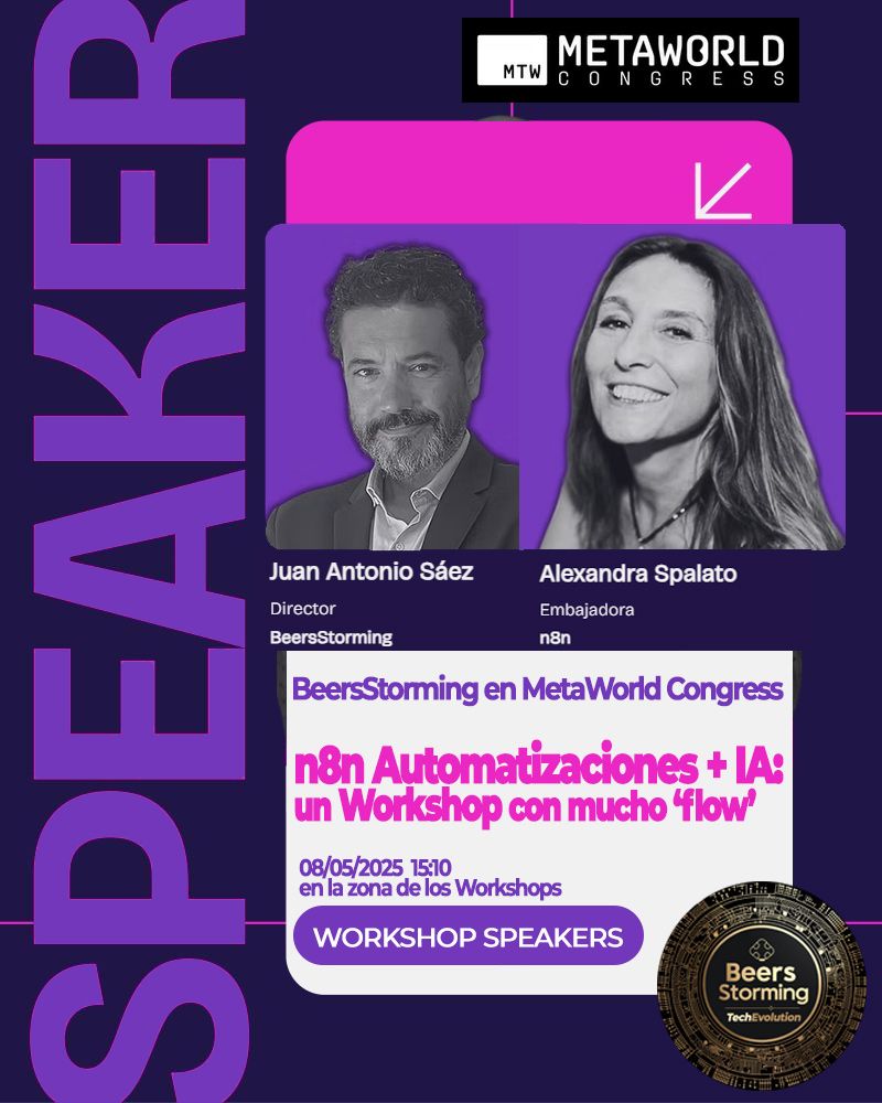 BeersStorming colabora y participa en el MetaWorld Congress