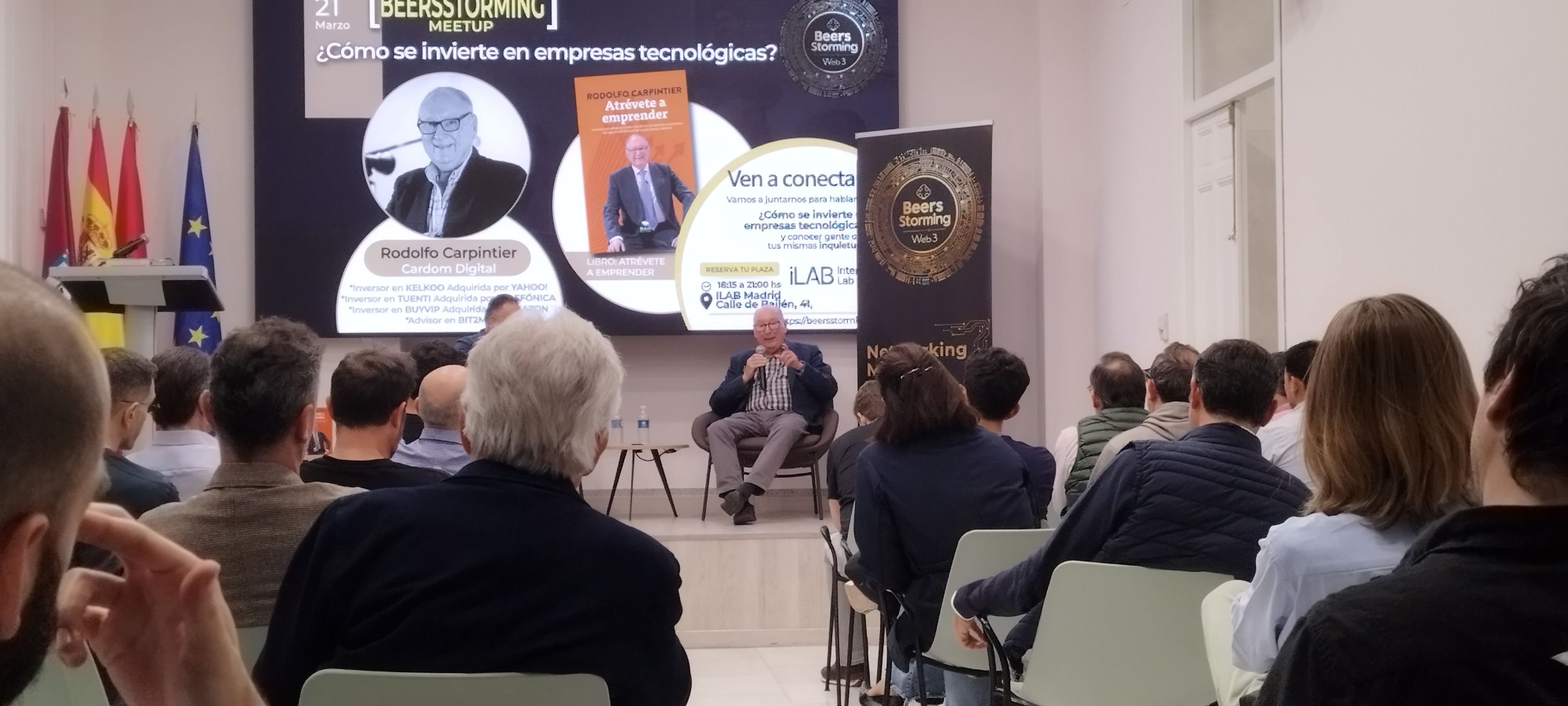 Resumen del evento ¿Cómo se invierte en empresas tecnológicas? con Rodolfo Carpintier