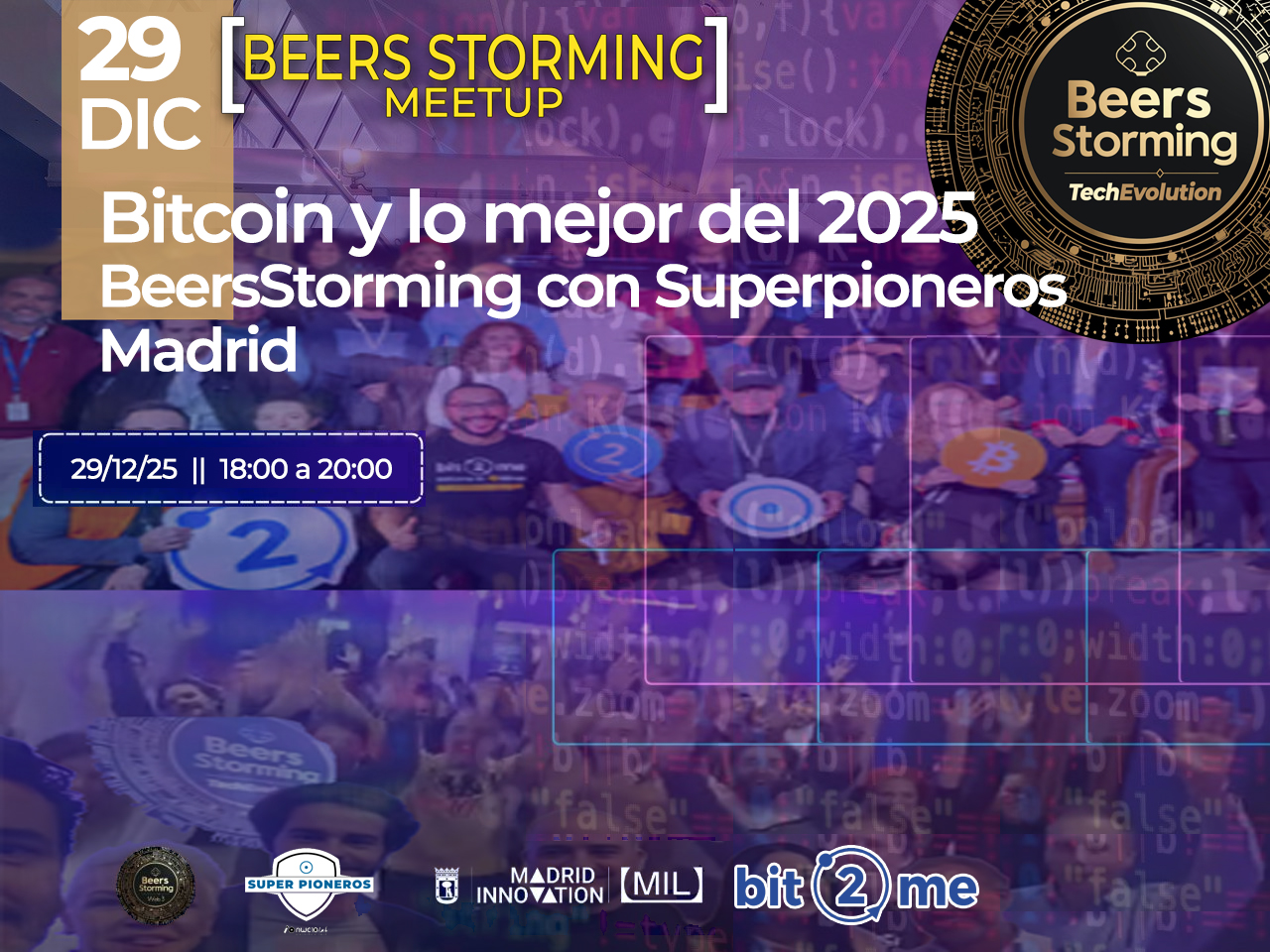 Bitcoin y lo mejor del 2025 · BeersStorming con SuperPioneros